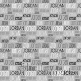 Jordan - Typographic Design - Print Small