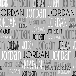 Jordan - Typographic Design - Print