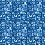 Kane - Typographic Design - Print Small
