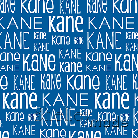 Kane - Typographic Design - Print