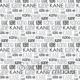 Kane - Typographic Design - Print Small