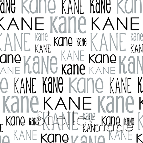 Kane - Typographic Design - Print