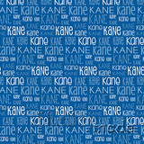 Kane - Typographic Design - Print Small