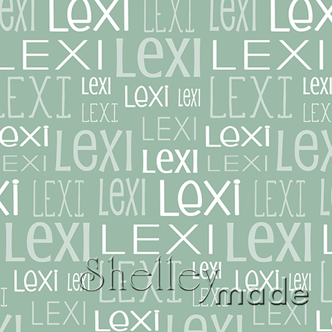 Lexi - Typographic Design - Print