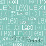 Lexi - Typographic Design - Print