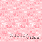 Maja - Typographic Design - Print Small