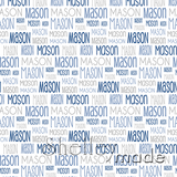 Mason - Typographic Design - Print Small