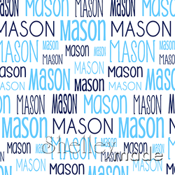 Mason - Typographic Design - Print