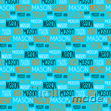Mason - Typographic Design - Print Small