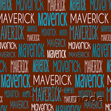 Maverick - Typographic Design - Print