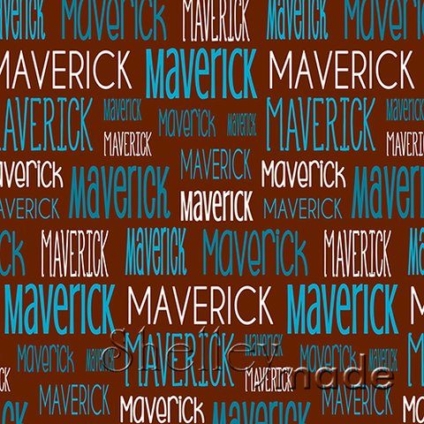 Maverick - Typographic Design - Print