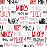 Mikey - Typographic Design - Print