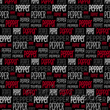 Pepper - Typographic Design - Print Small