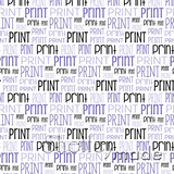 Print - Typographic Design - Print Small