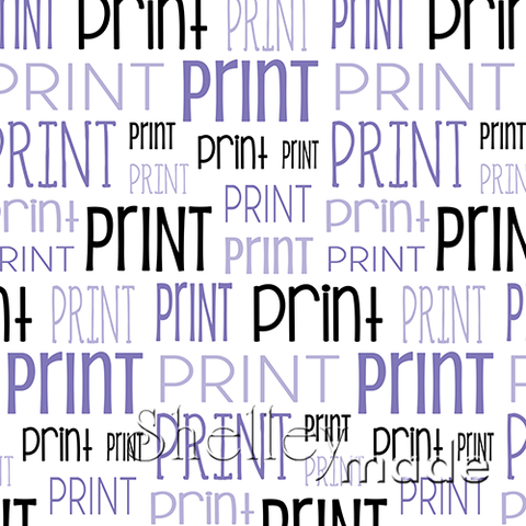 Print - Typographic Design - Print