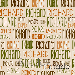Richard - Typographic Design - Print