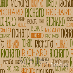 Richard - Typographic Design - Print