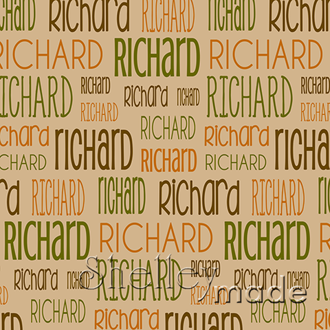 Richard - Typographic Design - Print