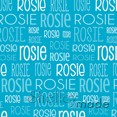 Rosie - Typographic Design - Print