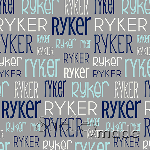 Ryker - Typographic Design - Print