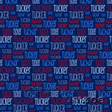 Tucker - Typographic Design - Print Small