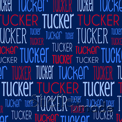 Tucker - Typographic Design - Print