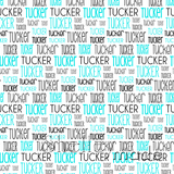 Tucker - Typographic Design - Print Small