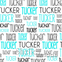 Tucker - Typographic Design - Print