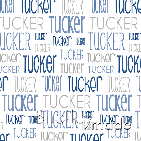 Tucker - Typographic Design - Print