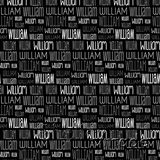 William - Typographic Design - Print Small