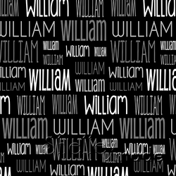 William - Typographic Design - Print