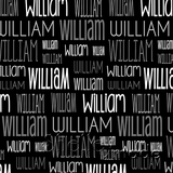 William - Typographic Design - Print