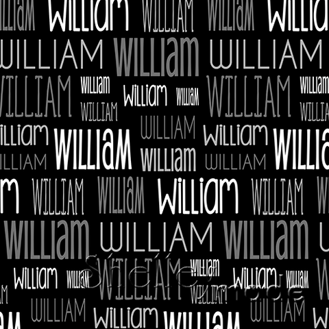 William - Typographic Design - Print