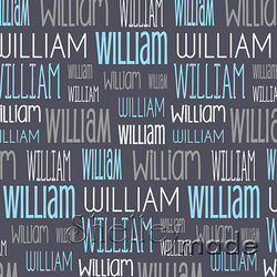 William - Typographic Design - Print