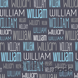William - Typographic Design - Print