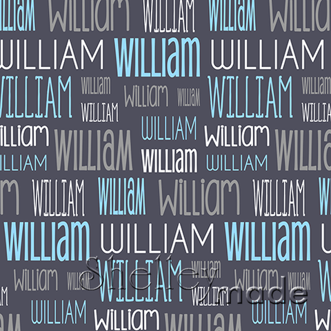 William - Typographic Design - Print