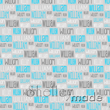 William - Typographic Design - Print Small