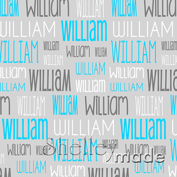 William - Typographic Design - Print