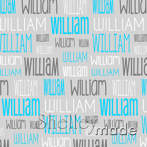 William - Typographic Design - Print