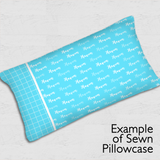 Horizontal Pillowcase Panel - Brush