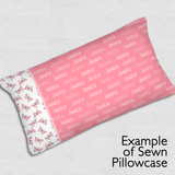 Horizontal Pillowcase Panel - Slender
