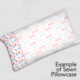 Horizontal Pillowcase Panel - Slender Upper