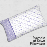 Horizontal Pillowcase Panel - Script
