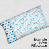 Stacked Pillowcase Panel - Cute Upper