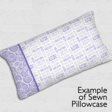 Stacked Pillowcase Panel - Cute