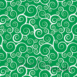 Christmas Coordinate - Swirl Green