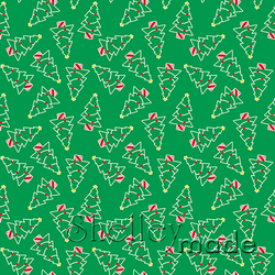 Christmas Coordinate - Tree Scattered Green