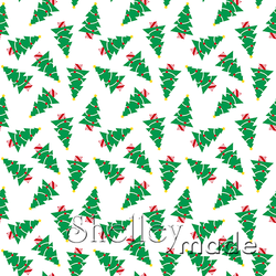 Christmas Coordinate - Tree Scattered White