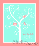 Birth Record Panel - Tree Owl
