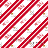 Christmas Stripe - Slender